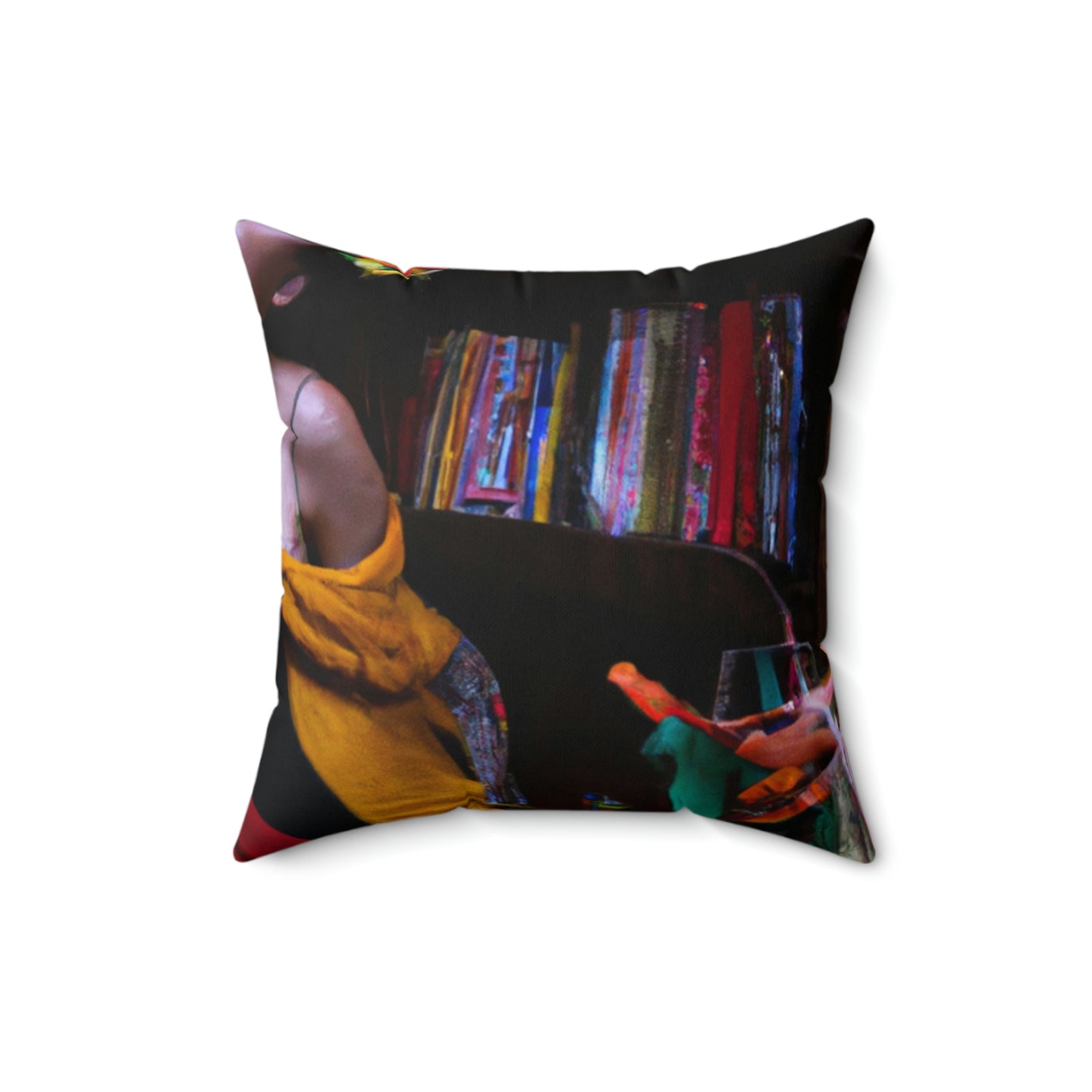 The Lost Library of the Magisters' Attic. - The Alien Square Pillow