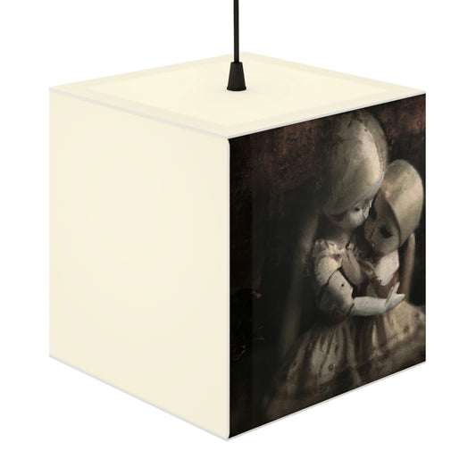 "A Melancholy Tango of Two Dolls" - The Alien Light Cube Lamp