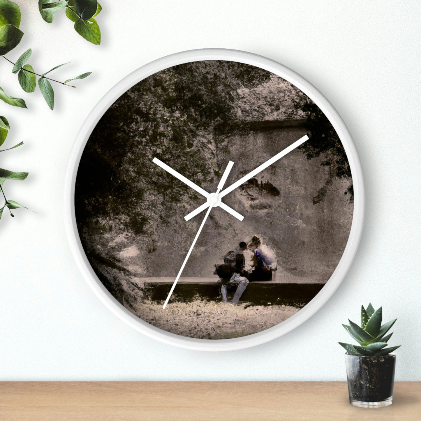 "Corner of Confidences" - The Alien Wall Clock