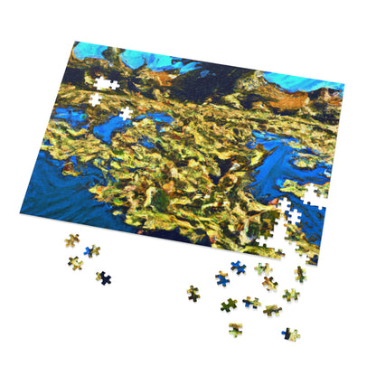 "Invasion of the Pond Monsters" - The Alien Jigsaw Puzzle