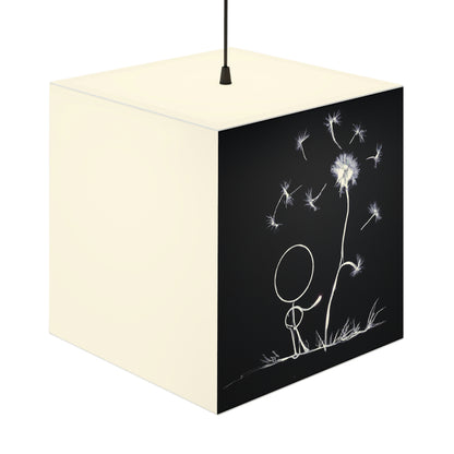 "A Dandelion Flicker in the Midnight Breeze" - The Alien Light Cube Lamp