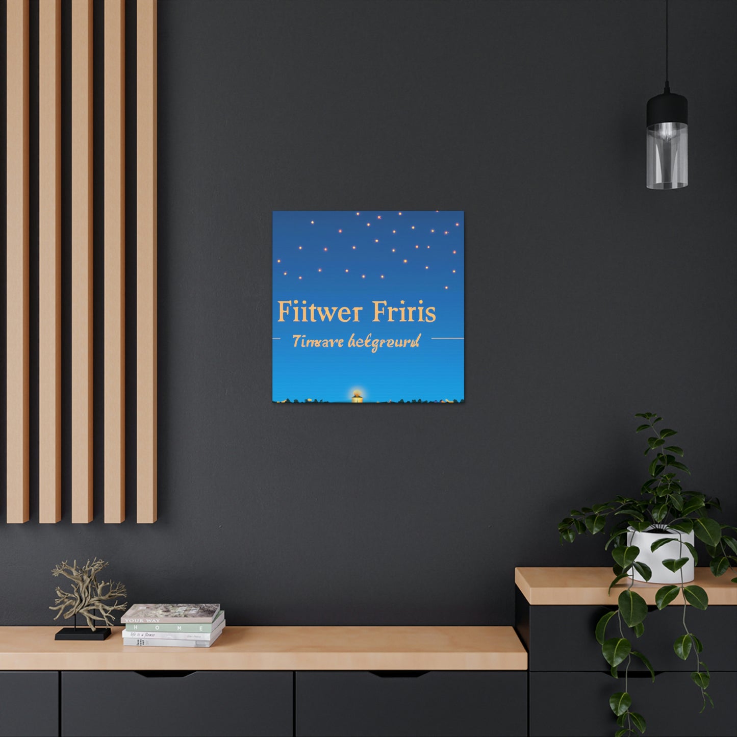 The Firefly Artist - Canvas