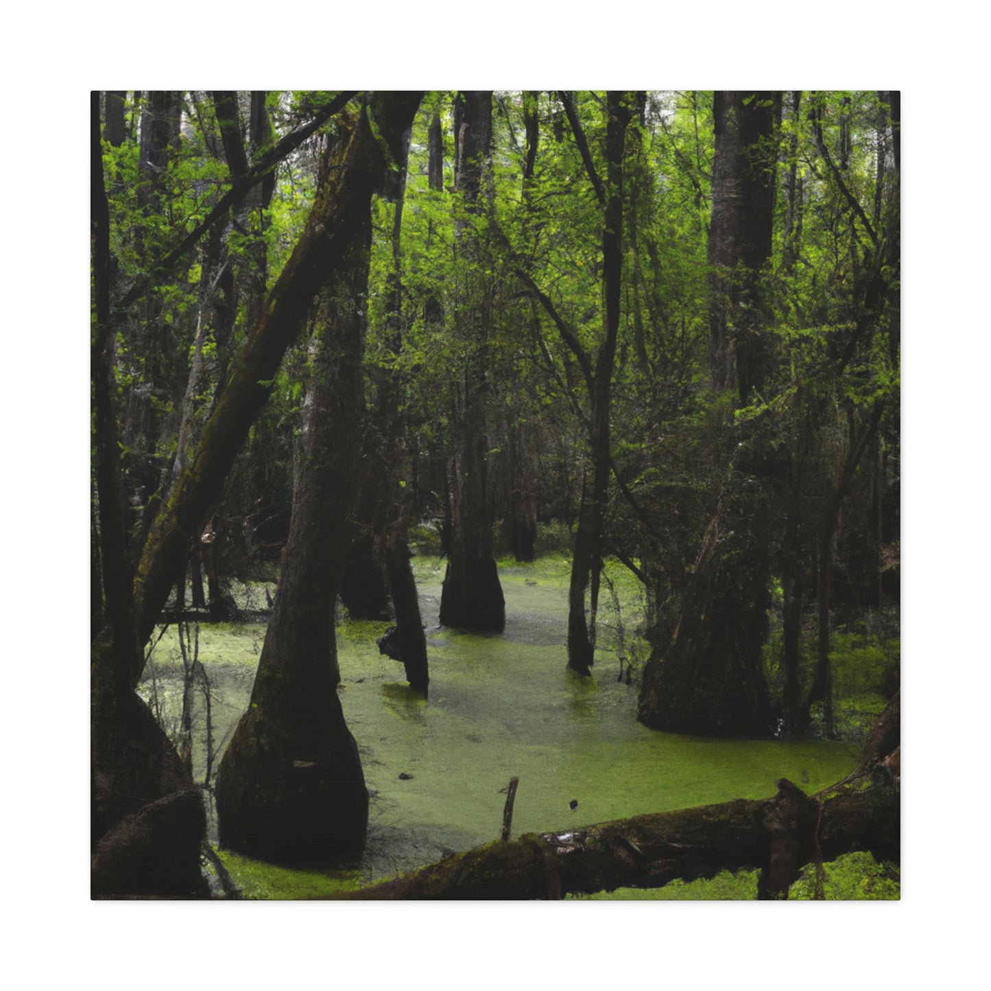 "Delving Deep into the Ancient Swamp" - The Alien Canva