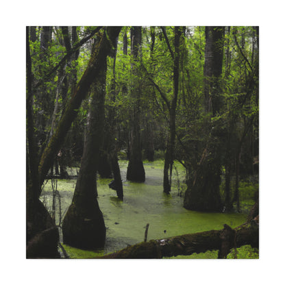 "Delving Deep into the Ancient Swamp" - The Alien Canva