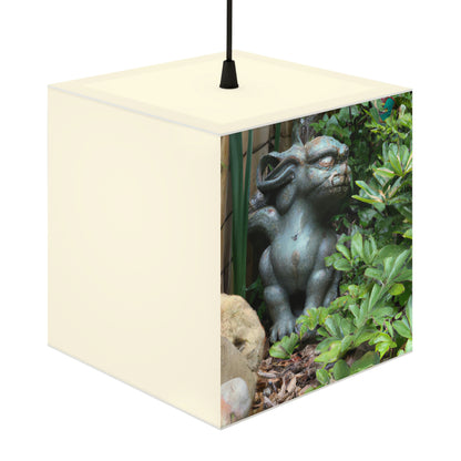 "Guardian of the Secret Garden" - The Alien Light Cube Lamp