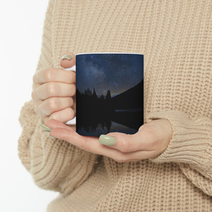 "A Starlit Tranquility" - The Alien Taza de cerámica 11 oz