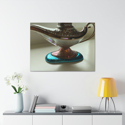 "Wish Upon a Magic Lamp" - The Alien Canva