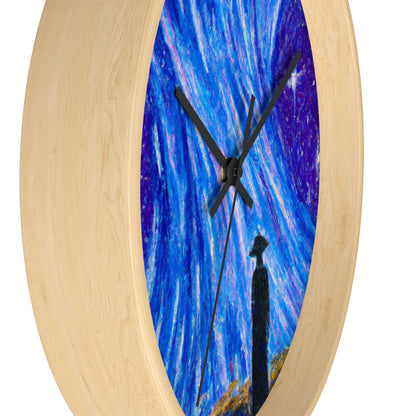 "A Starlit Solace" - The Alien Wall Clock