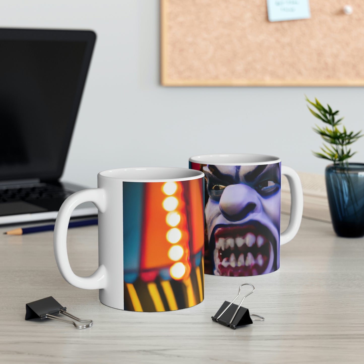 "Carnaval de los horrores" - Taza de cerámica The Alien 11 oz