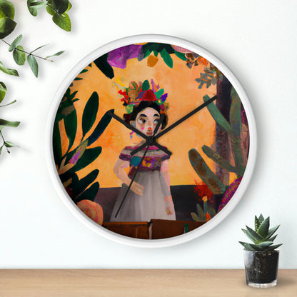 "A Child's Unexpected Enchanted Journey" - The Alien Wall Clock