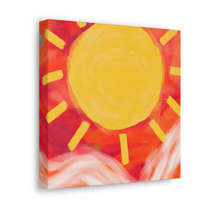 Sunrise Artist - Canvas