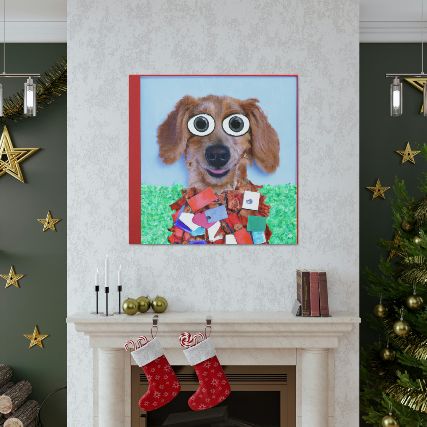 "ReCreative Pet Portraits" - Leinwand