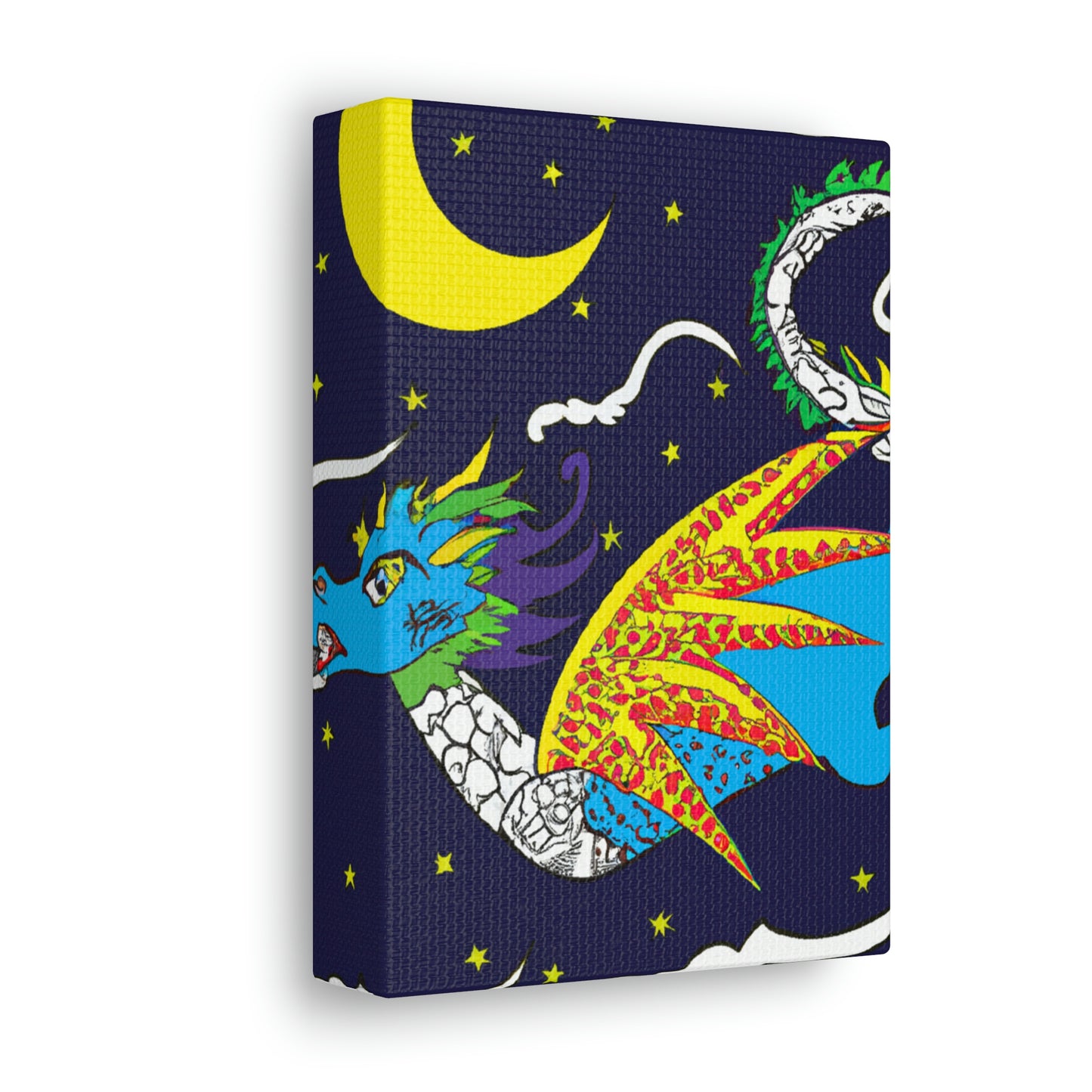 "Midnight Flight of the Dragon" - The Alien Canva