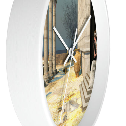 "Lost in Ancient Greece" - The Alien Wall Clock