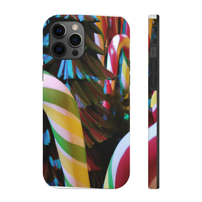 "Candy Cane Wonderland" - The Alien Tough Phone Cases