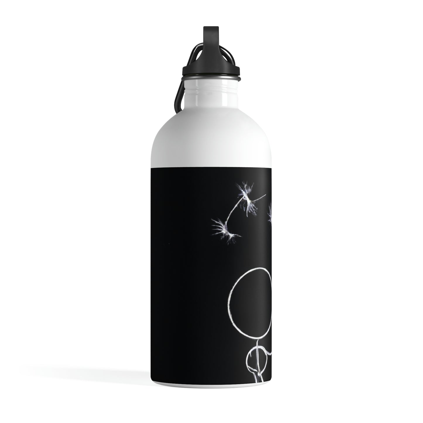 "A Dandelion Flicker in the Midnight Breeze" - The Alien Stainless Steel Water Bottle