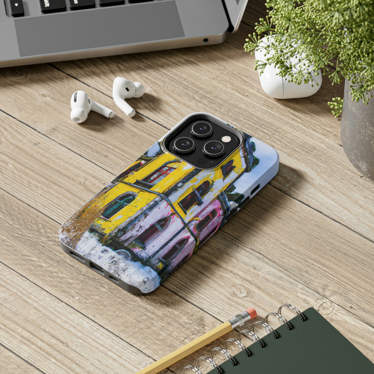 "Schloss aus Schnee und Schatten" - Die Alien Tough Phone Cases