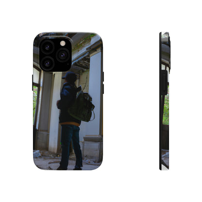 "Voyager in Peril: An Unexpected Welcome in an Abandoned Mansion" - The Alien Tough Phone Cases