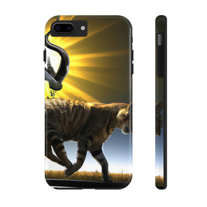 "A Purrfect Sunbeam Moment" - Die Alien Tough Phone Cases