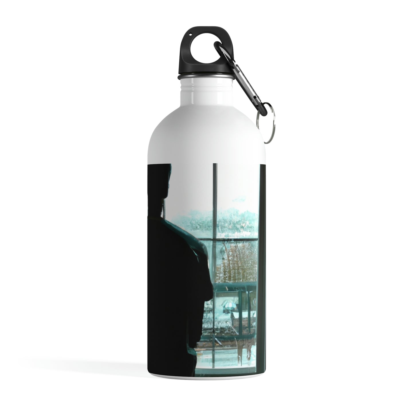 Sad Solitude - The Alien Stainless Steel Water Bottle