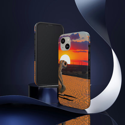 "Farewell to the Horizon" - Die Alien Tough Phone Cases