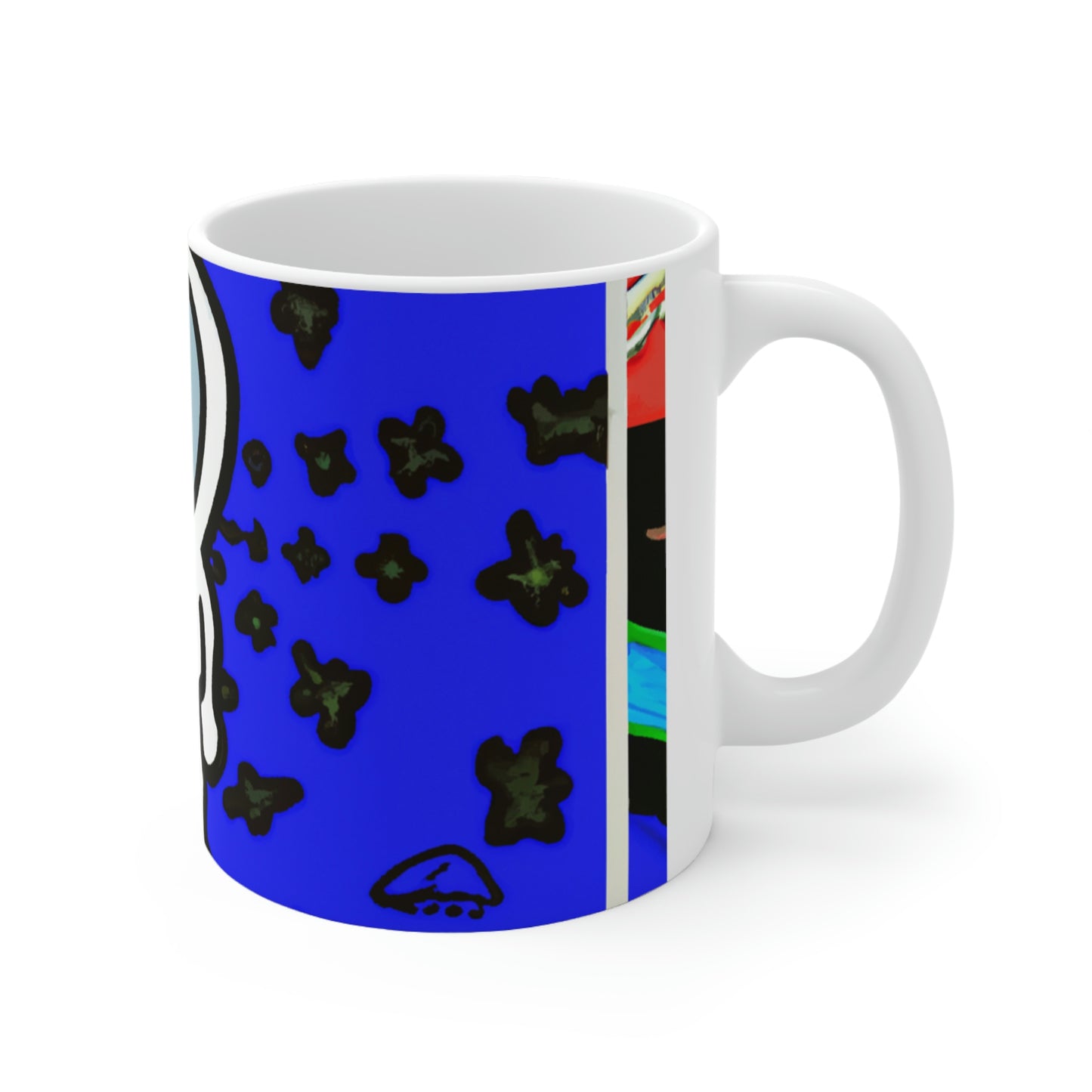 "Exploring the Unknown Universe" - The Alien Ceramic Mug 11 oz