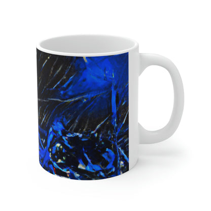 "A Blazing, Empty Night" - Taza de cerámica The Alien 11 oz