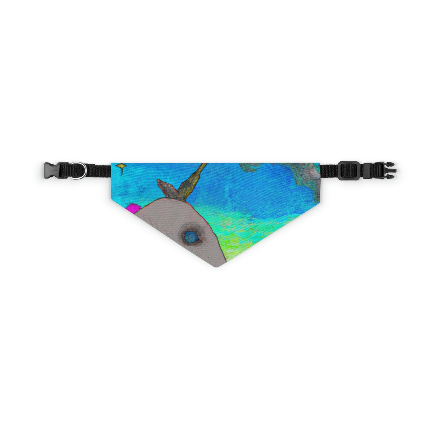 "Majestic Morning Reflections" - The Alien Pet Bandana Collar