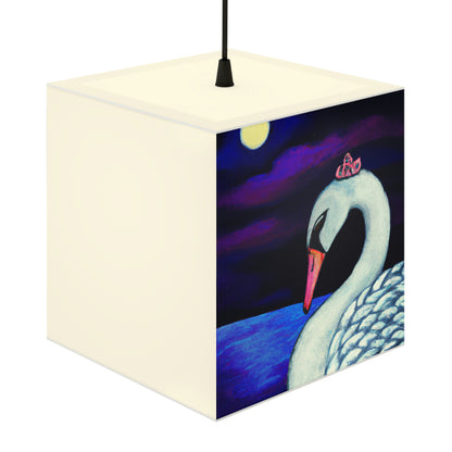 "A Swan's Lament: The Widowed Heavens" - The Alien Light Cube Lamp