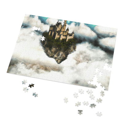 Mystic Castle in the Sky - The Alien Jigsaw Puzzle