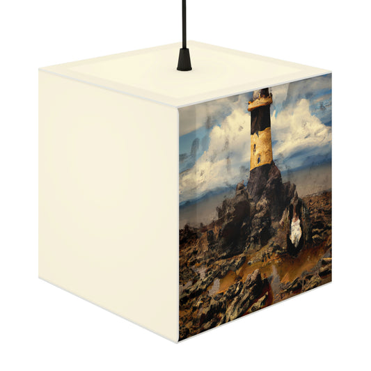 "Lonely Beacon on the Shore" - The Alien Light Cube Lamp