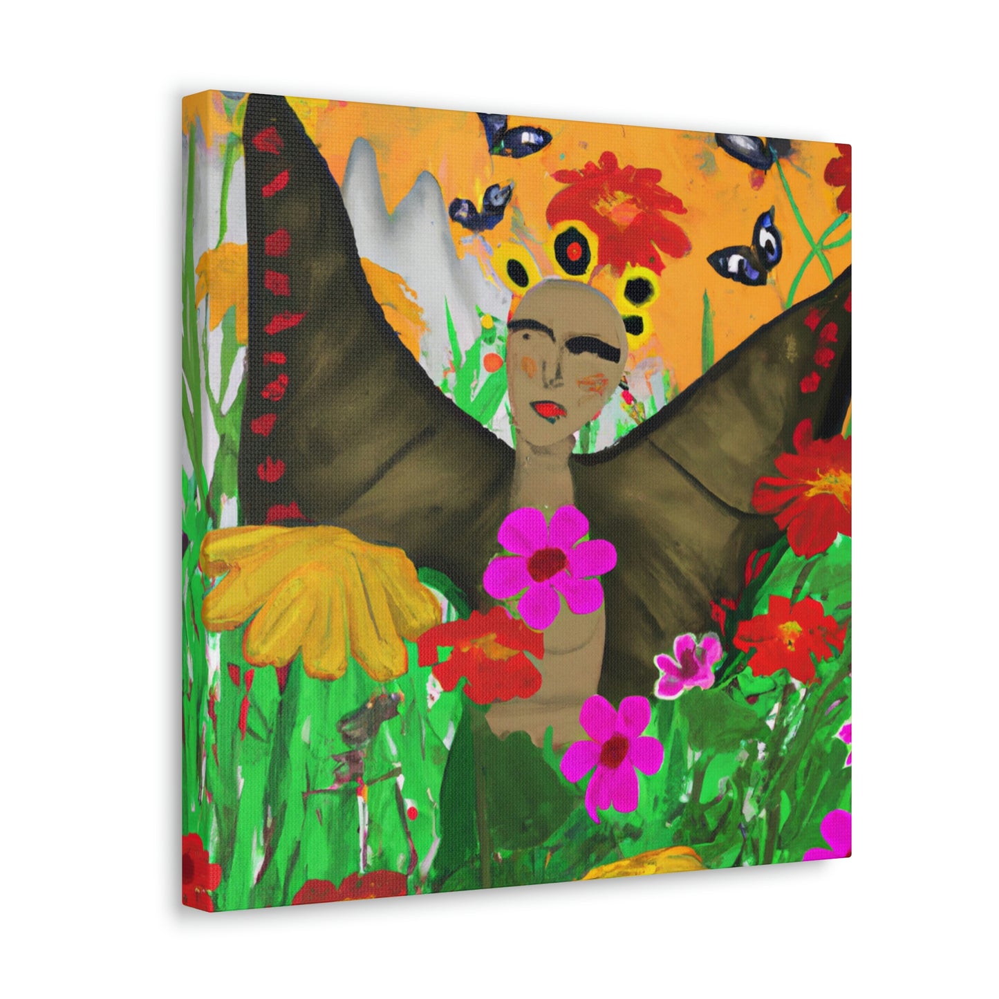 "Butterfly Ballet in the Wildflower Meadow" - The Alien Canva