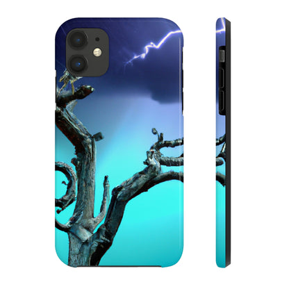 "Alleine gegen den Sturm" - Die Alien Tough Phone Cases