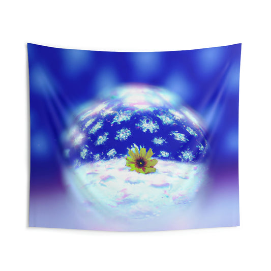 "A Petal in a Winter Wonderland" - The Alien Wall Tapestries