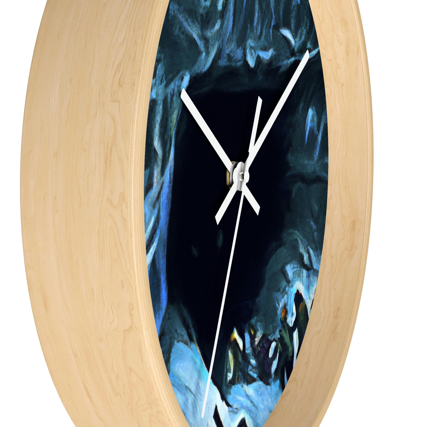 "Escape from the Icy Depths" - The Alien Wall Clock