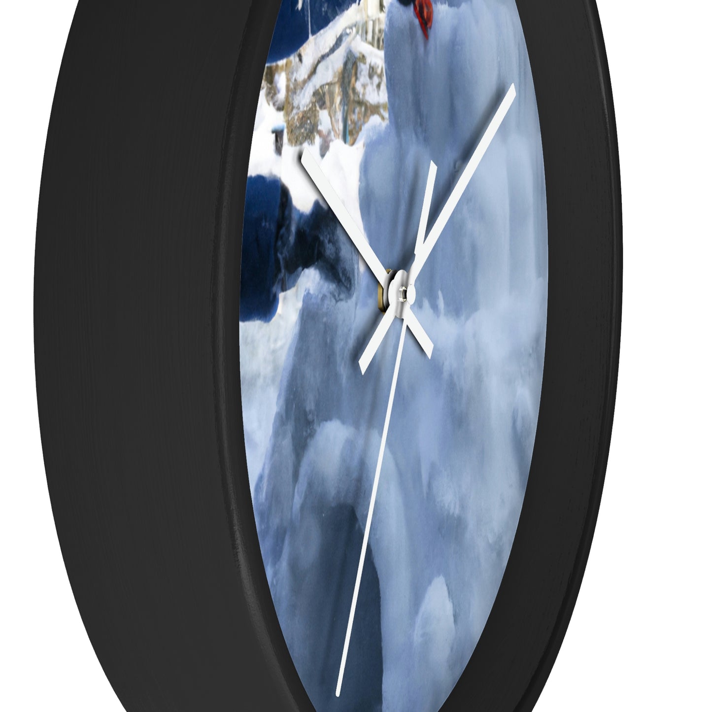 Magical Winter Wonderland - The Alien Wall Clock