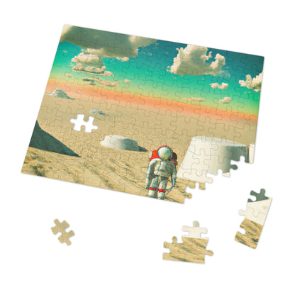 "A Strayed Astronaut: Alone on a Forlorn Planet" - The Alien Jigsaw Puzzle