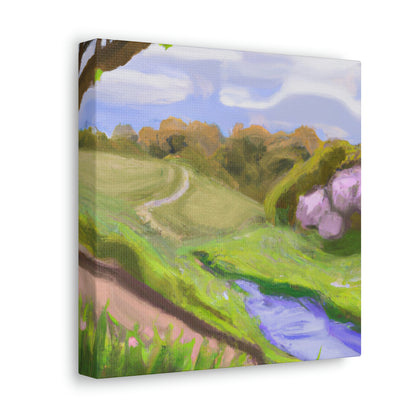 "Alive and Thriving: A Nature Painting" - Canvas