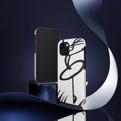 „Ballet on a Blade: A Ballerina's Spin“ – The Alien Tough Phone Cases