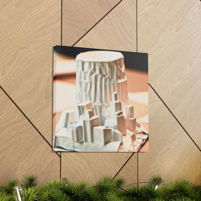 "Urban Sculpture in 3-Dimensions" - Canvas