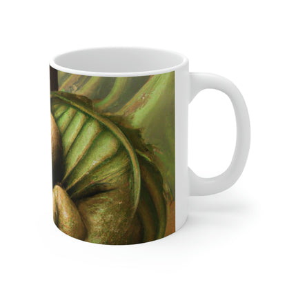 Guardian of the Hidden Door: The Slumbering Dragon - The Alien Ceramic Mug 11 oz