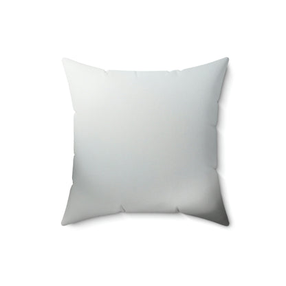 "Gespenstische Zitadelle des Nebels" - Das Alien Square Pillow