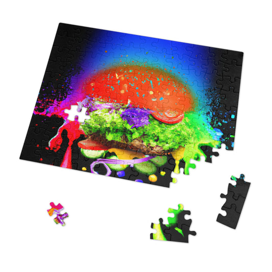 "Burger Rainbow" - Das Alien-Puzzle