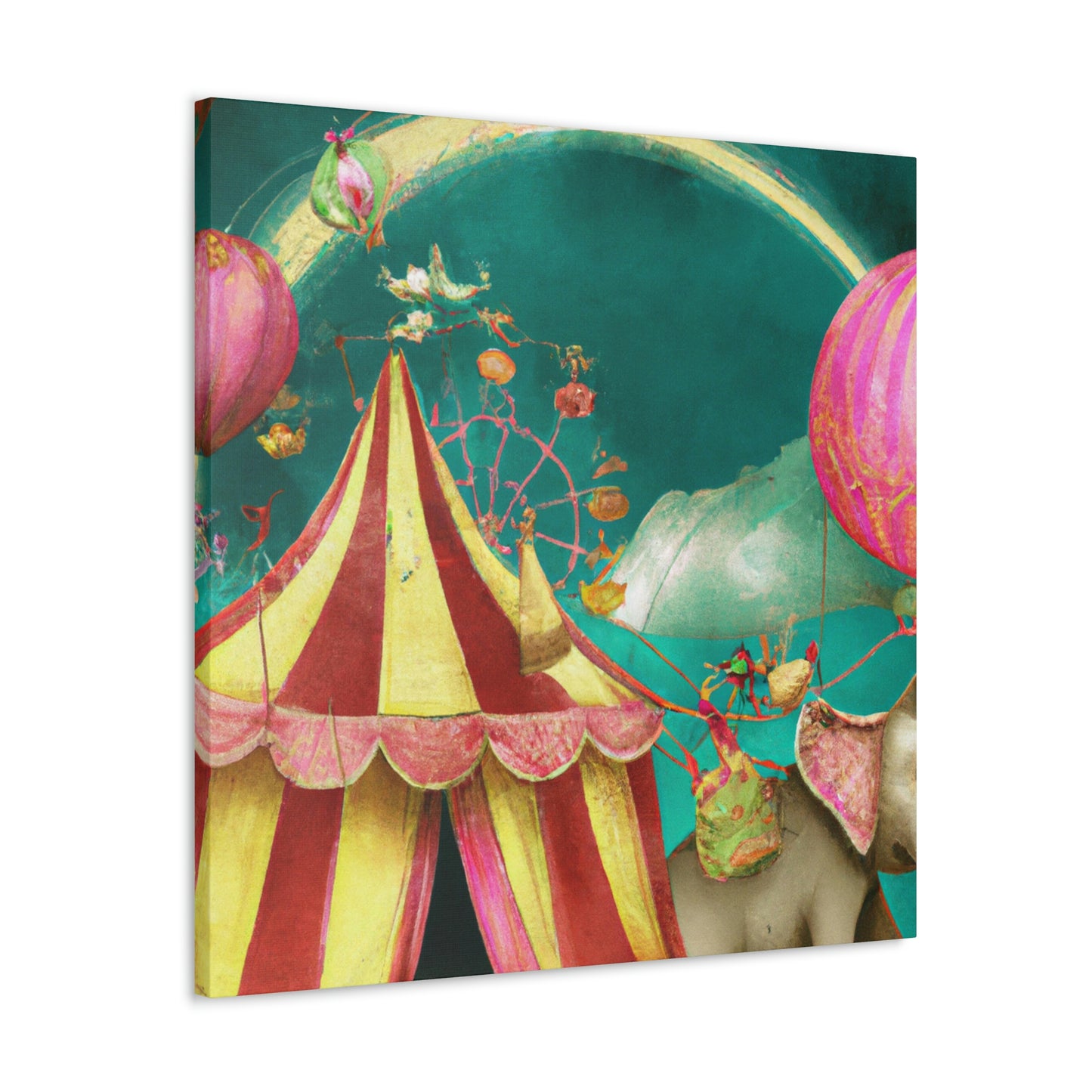 "The Fantastical Circus Journeys of the Magical Kingdom" - The Alien Canva