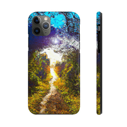 "A Beam of Light on a Forgotten Path" - The Alien Tough Phone Cases