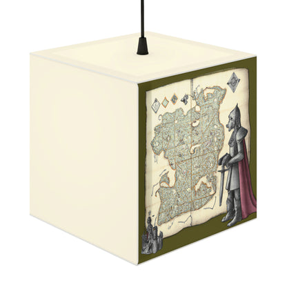 "The Knight and the Magical Map" - The Alien Light Cube Lamp