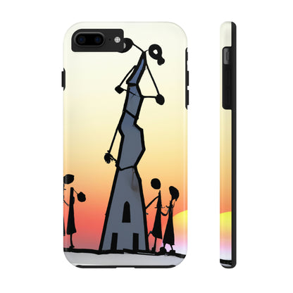 "Forgotten in the Sunset" - The Alien Tough Phone Cases