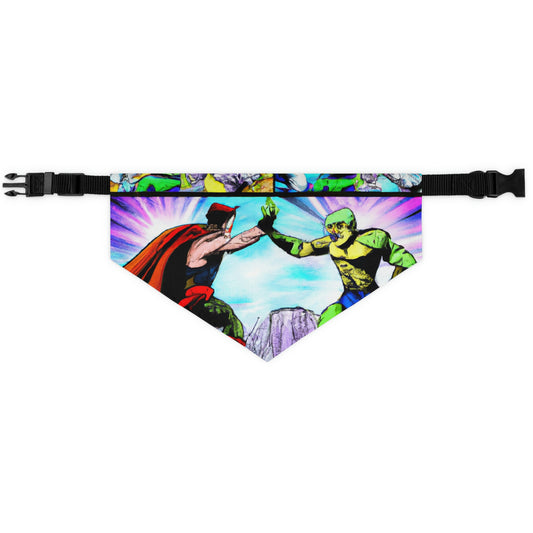 Superhero Showdown! - The Alien Pet Bandana Collar