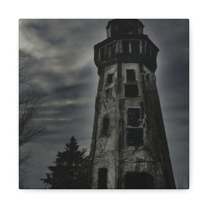 The Sinister Lighthouse - The Alien Canva