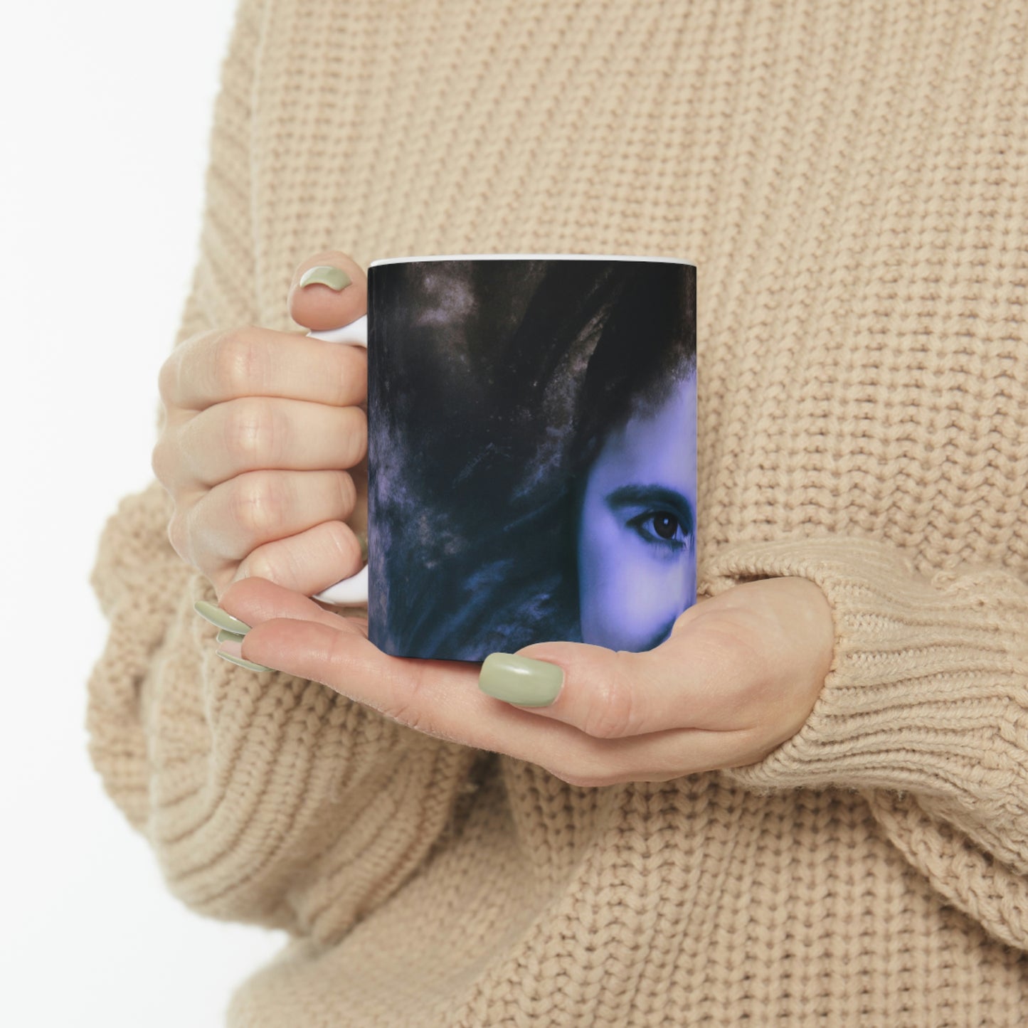 Through the Misty Veil - Taza de cerámica The Alien 11 oz